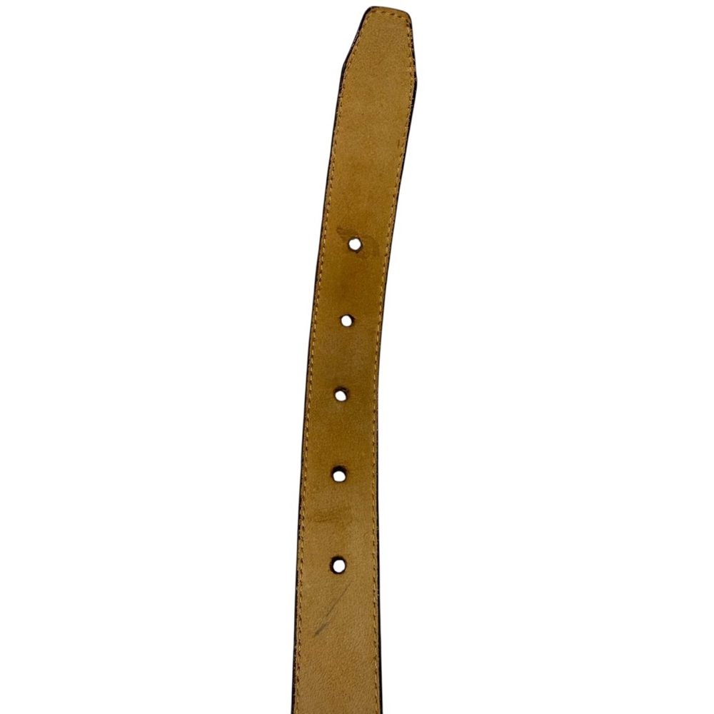Vintage 1996 Brighton Museum Collection Brown‎ Leather Golden Coin Belt Large - Picture 10 of 13